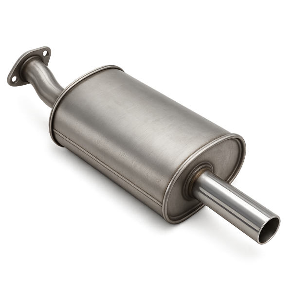 Rear silencer
