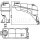 Coolant expansion tank MAHLE for MERCEDES E-CLASS (W210)