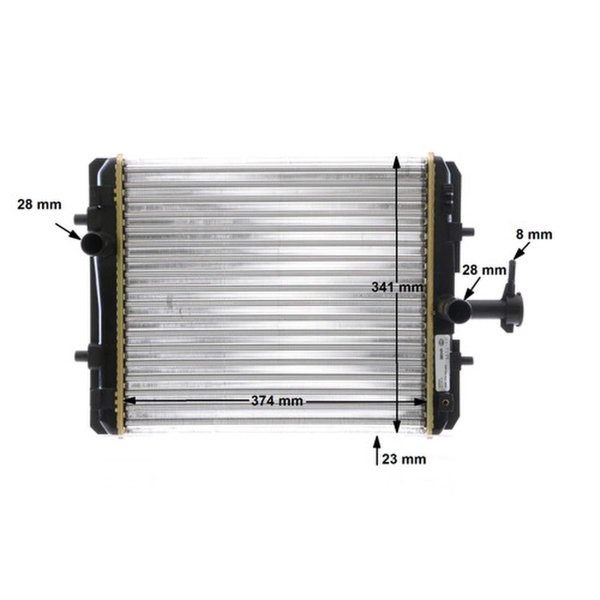 Radiator MAHLE for TOYOTA AYGO
