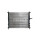 Radiator cooling fins joined 475 mm - 414 mm MAHLE for e.g. FIAT BRAVO