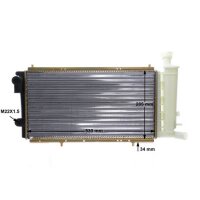 Water cooler with screws MAHLE for CITROEN C15 Box