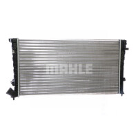 Radiator engine fins mech. joined 670 mm - 367 mm MAHLE for e.g. PEUGEOT