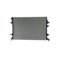 Kühler Motor Kühlrippen gelötet 628 mm - 440 mm Kunststoff MAHLE für VW JETTA