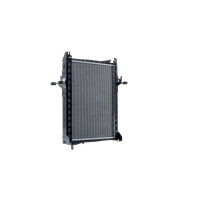 Radiator engine cooling fins brazed 668 mm - 780 mm MAHLE for MAN TGM
