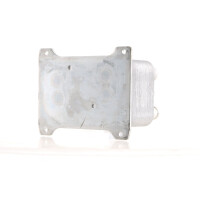 Oil cooler automatic fins soldered 186 mm - 144 mm MAHLE for e.g. AUDI A8