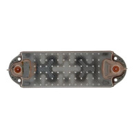 Ölkühler Kühlrippen gelötet 411 mm - 128 mm MAHLE für u.a. VOLVO FH12
