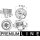 Interior blower with integrated controller MAHLE for VW GOLF V (1K1)