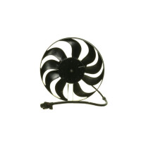 Engine cooling fan 12 V 90 W Ø 290 mm electric MAHLE for e.g. SEAT IBIZA