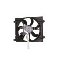 Lüfter Klimakondensator 12 V 120 W Ø 315 mm mit Rahmen MAHLE für u.a. KIA CERATO