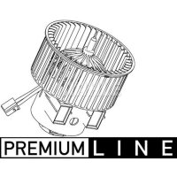 Interior blower MAHLE for LAND ROVER RANGE ROVER EVOQUE...