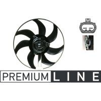 Engine cooling fan MAHLE for SAAB 9-3 (YS3F/ E79/ D79/ D75)