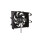 Engine cooling fan 12 V 240 W Ø 390 mm electric MAHLE for e.g. FORD MONDEO