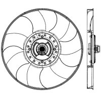 Engine cooling fan MAHLE for FORD TRANSIT Box (FA_ _)