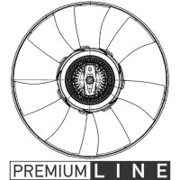 Engine cooling fan MAHLE for VW CRAFTER 30-50 Box (2E_)