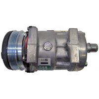 Klimakompressor 12 V Ø 119 mm MAHLE passend für NEW HOLLAND T4