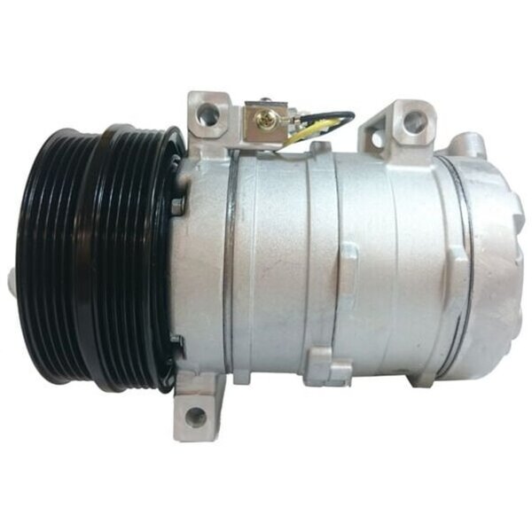 Air conditioning compressor 12 V Ø 124 mm MAHLE suitable for e.g. VOLVO V50