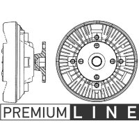 Radiator fan clutch MAHLE for MASSEY FERGUSON