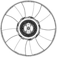 Engine cooling fan MAHLE for MERCEDES SPRINTER 5-t...