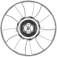 Engine cooling fan MAHLE for MERCEDES SPRINTER 5-t platform/chassis (B906)