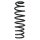 Suspension spring rear axle coil spring Ø110mm SPIDAN for ALFA ROMEO Spider