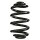 Suspension Spring Rear Axle Mini Block SPIDAN for BMW X3