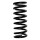 Suspension spring front axle coil spring Ø121mm SPIDAN