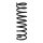 Suspension spring rear axle coil spring Ø130mm SPIDAN for e.g. LADA Niva II