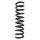 Suspension Spring Rear Axle Coil spring with constant wire diameter SPIDAN for MERCEDES-BENZ GLK-Klasse