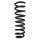 Suspension Spring Front Axle Coil spring with constant wire diameter SPIDAN for MERCEDES-BENZ SL