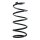 Suspension spring SPIDAN for FIAT PUNTO EVO