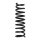 Suspension Spring Rear Axle Coil spring with constant wire diameter SPIDAN for KIA CeeD SW