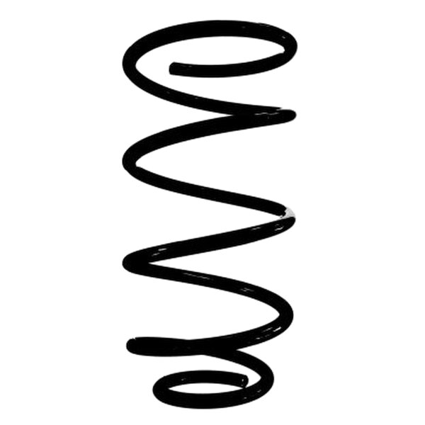 Suspension spring front axle coil spring Ø175mm SPIDAN for e.g. CHRYSLER PT