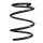 Suspension spring front axle coil spring Ø163mm SPIDAN for e.g. MINI Mini