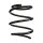 Suspension spring front axle coil spring Ø163mm SPIDAN for e.g. MINI Mini