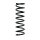 Suspension Spring Rear Axle Coil spring with constant wire diameter SPIDAN for FORD C-Max II