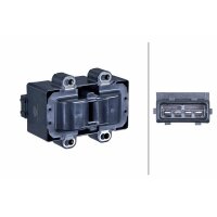 Zündspule HELLA Blockzündspule für RENAULT...