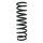 Suspension Spring Rear Axle Coil spring with constant wire diameter SPIDAN for e.g. KIA Sportage