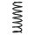 Suspension Spring Rear Axle Coil spring with constant wire diameter SPIDAN for MAZDA 5
