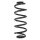 Suspension Spring Rear Axle Coil spring with constant wire diameter SPIDAN for e.g. AUDI A7 Sportback