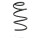 Suspension spring front axle coil spring Ø136mm SPIDAN for CITROËN C2