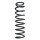 Suspension Spring Rear Axle Coil spring with constant wire diameter SPIDAN for e.g. MITSUBISHI Lancer VIII