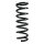 Suspension Spring Rear Axle Coil spring with constant wire diameter SPIDAN for e.g. MITSUBISHI ASX