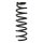 Suspension Spring Rear Axle Coil spring with constant wire diameter SPIDAN for SUBARU Tribeca