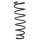 Suspension spring rear axle coil spring Ø84mm SPIDAN for e.g. MAZDA MX-5 III