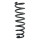 Suspension spring front axle coil spring Ø89mm SPIDAN for e.g.MAZDA 6 Hatchback
