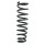 Suspension spring front axle coil spring Ø116mm SPIDAN for e.g. MAZDA 6
