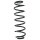 Suspension Spring Rear Axle Coil spring with constant wire diameter SPIDAN for e.g. SEAT Ibiza IV ST