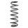 Suspension Spring Rear Axle Coil spring with constant wire diameter SPIDAN for e.g. VW Polo