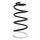 Suspension spring front axle coil spring Ø175mm SPIDAN