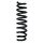 Suspension Spring Rear Axle Coil spring with constant wire diameter SPIDAN for BMW X1